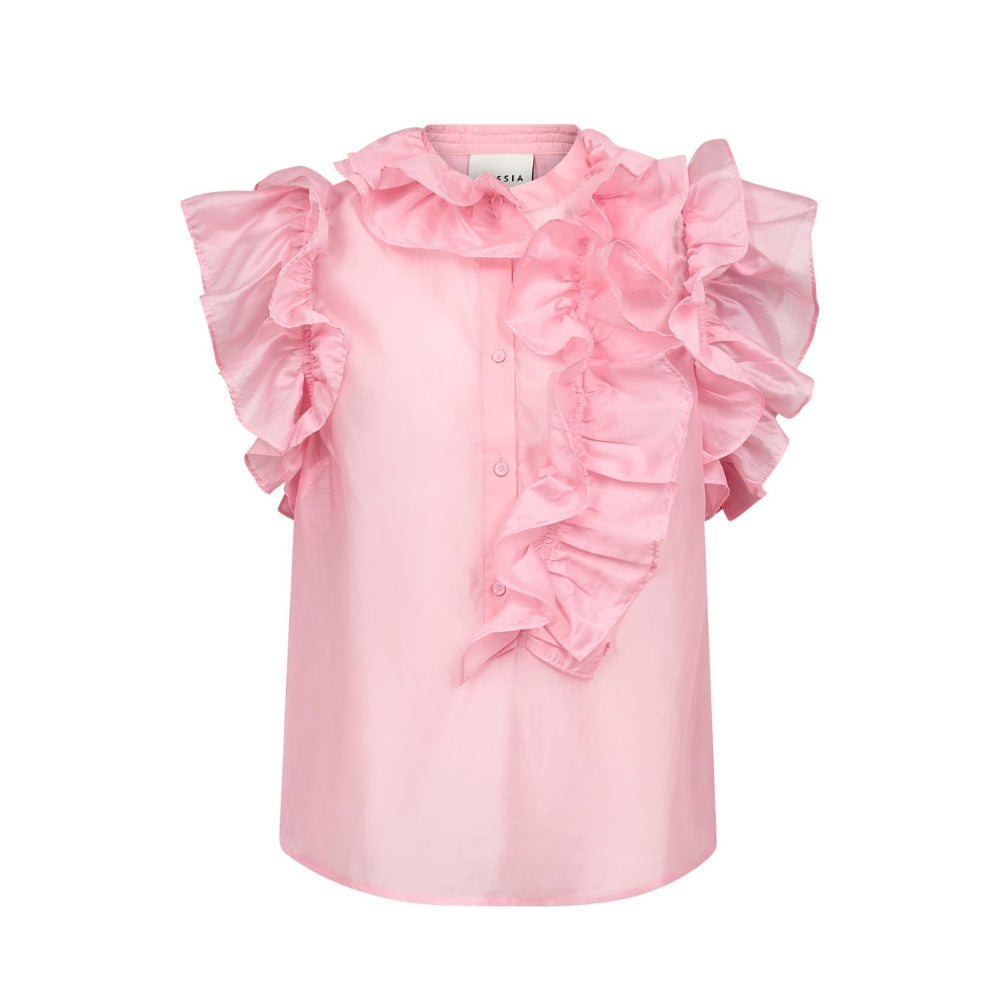 Gossia bluse – EmblaGO (Pink)