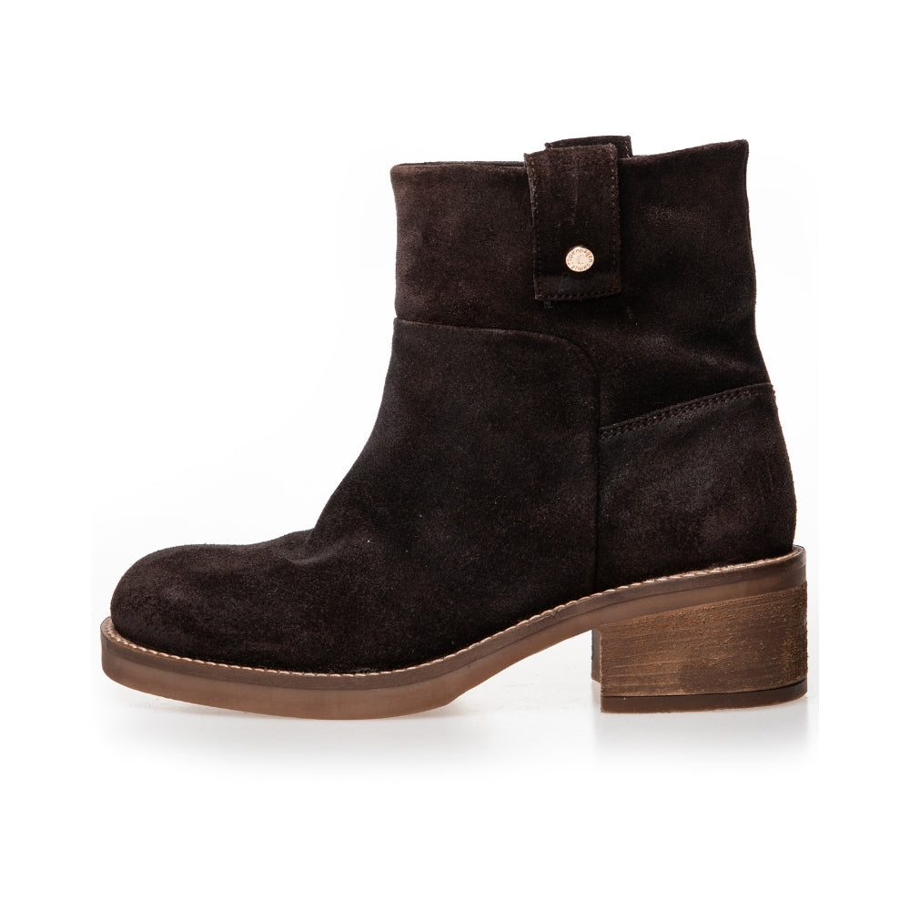 Copenhagen Shoes ruskinds støvler - Power Walk Boot Suede – CS8648 – Dark Brown