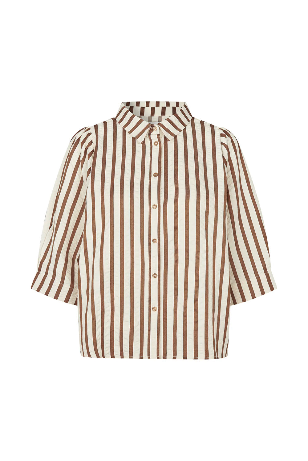 Lollys Laundry skjorte – BonoLL (Brun)