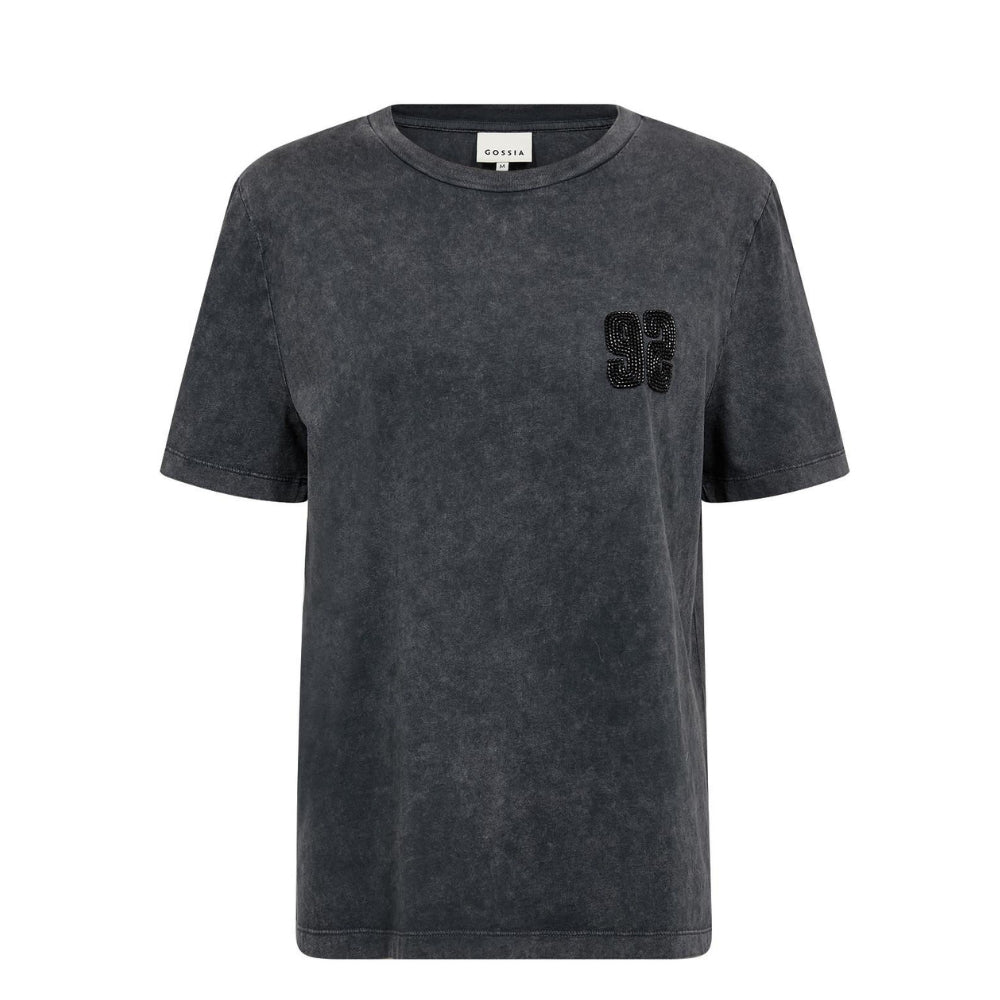 Gossia t-shirt – ZiggieGo (Vasket Sort)