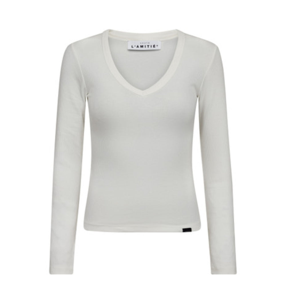 Hauté L’ Amitié bluse – HL10822 (Hvid)