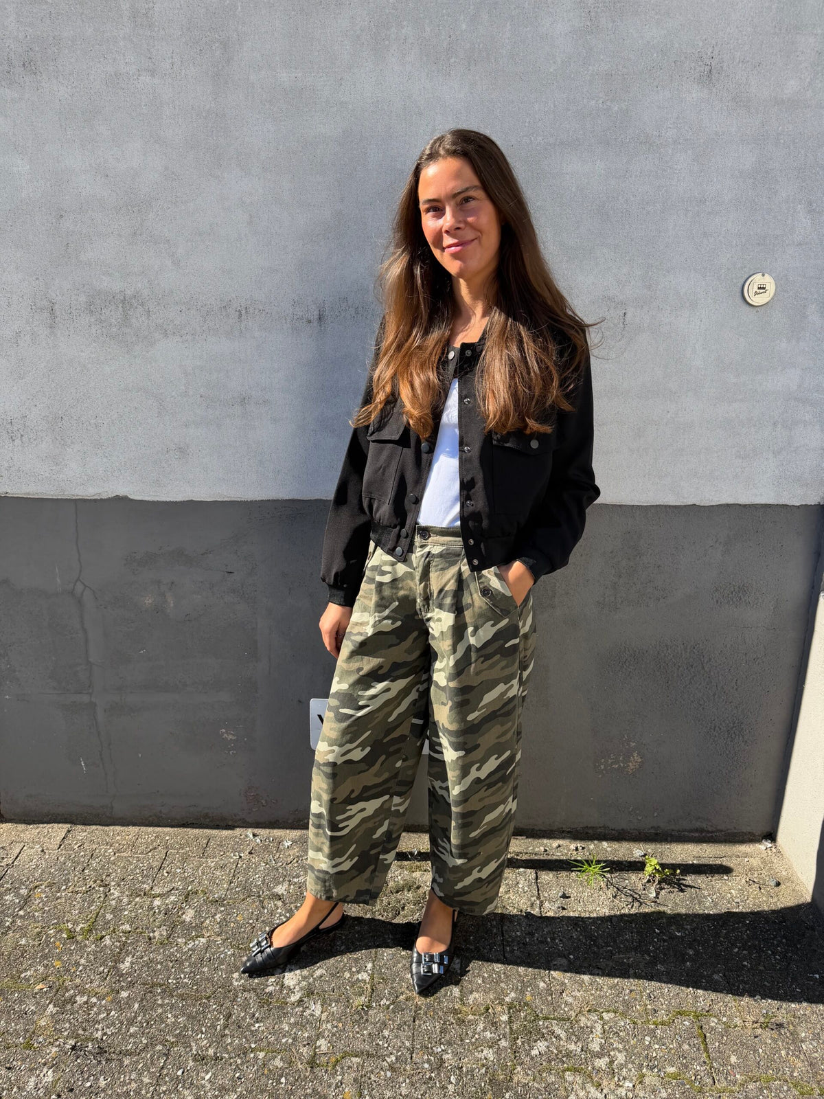 Sisters Point bukser – Edith-PA2 (Camoflage)