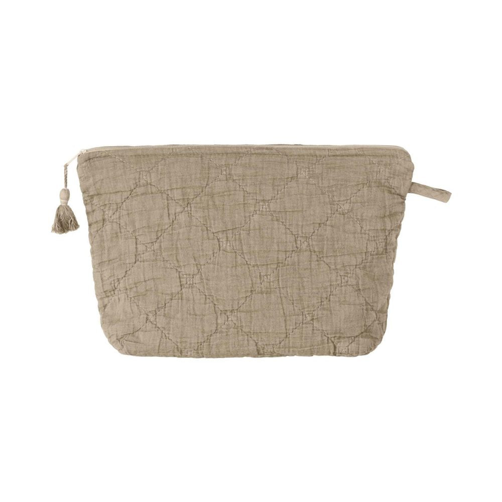 Ib Laursen - Toilettaske quiltet (Beige)