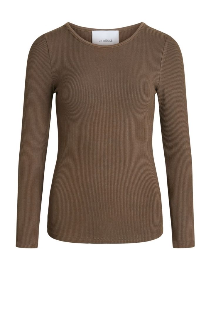 La Rouge langærmet t-shirt