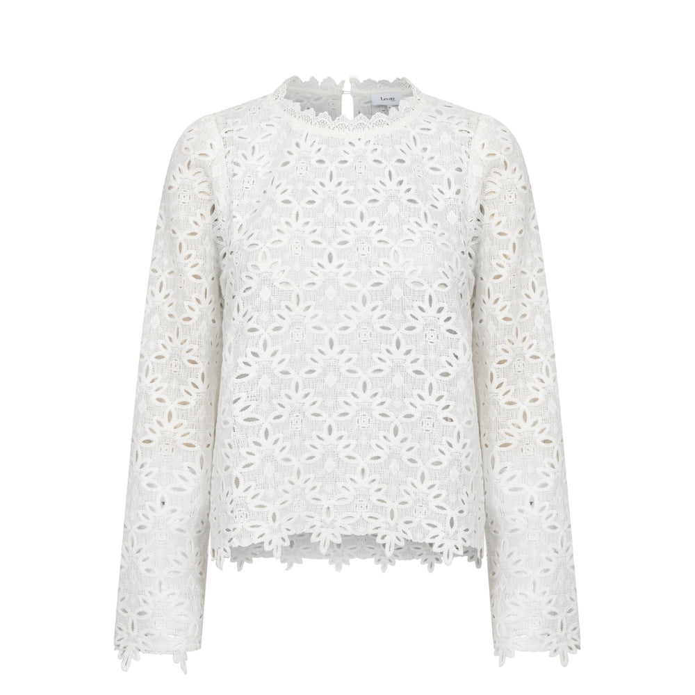 Leveté Room bluse – LR-Ulla 1 (Hvid)