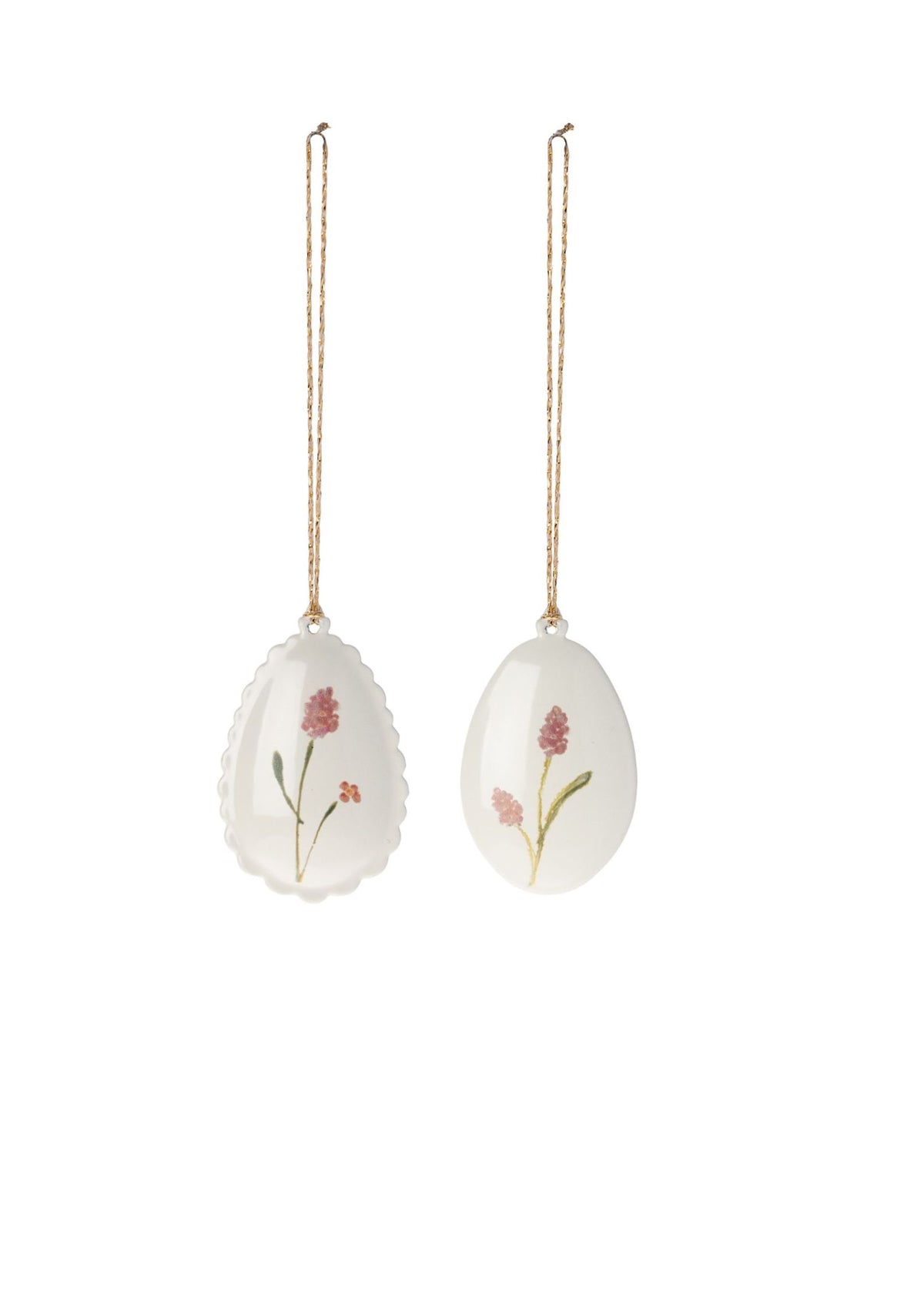 Maileg - Easter Egg ornament, Metal - Rose
