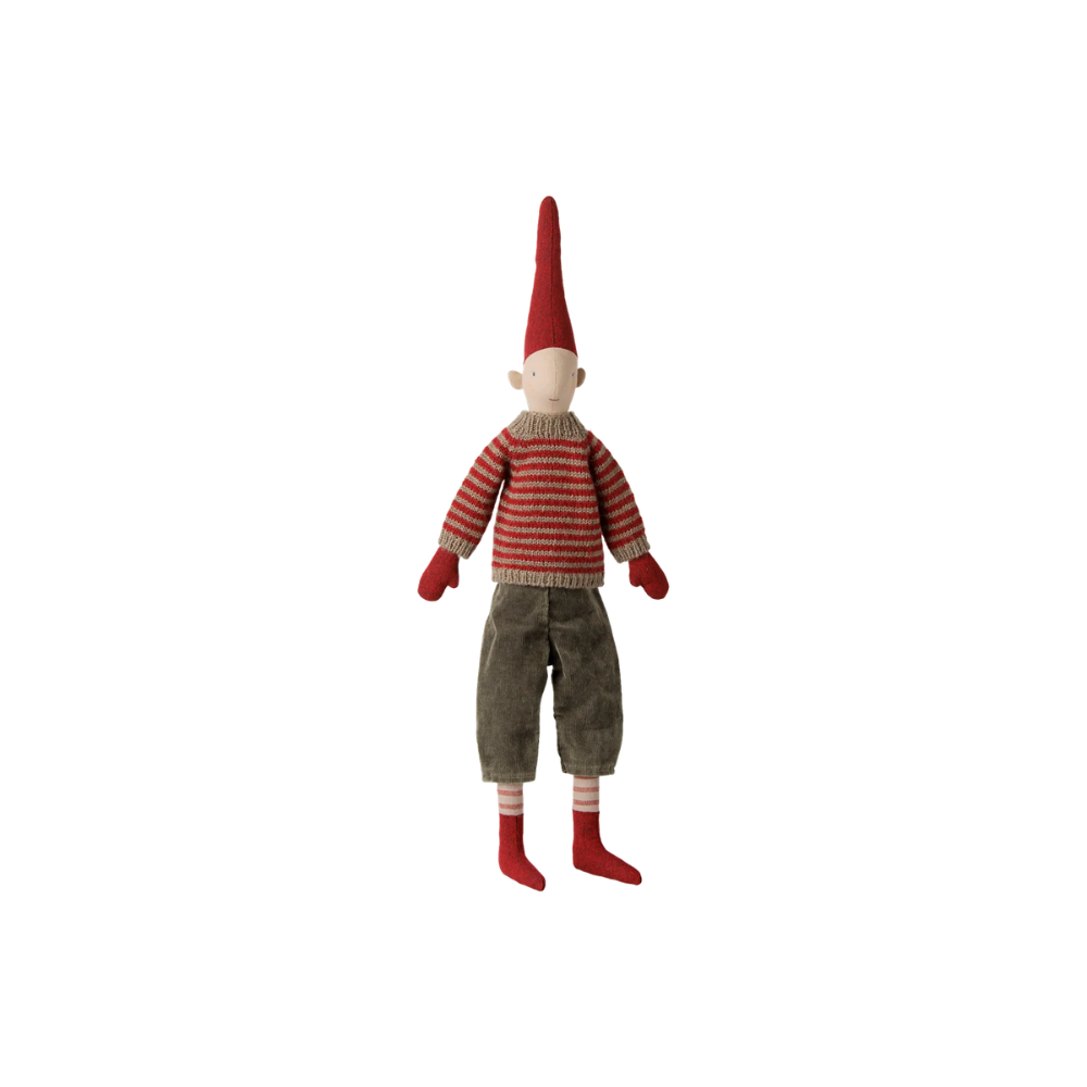 Maileg nisse - Dreng Str. 3 (Stribet sweater)