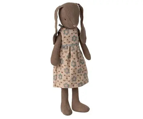 Maileg kanin i kjole – Bunny size 2 (Brun)