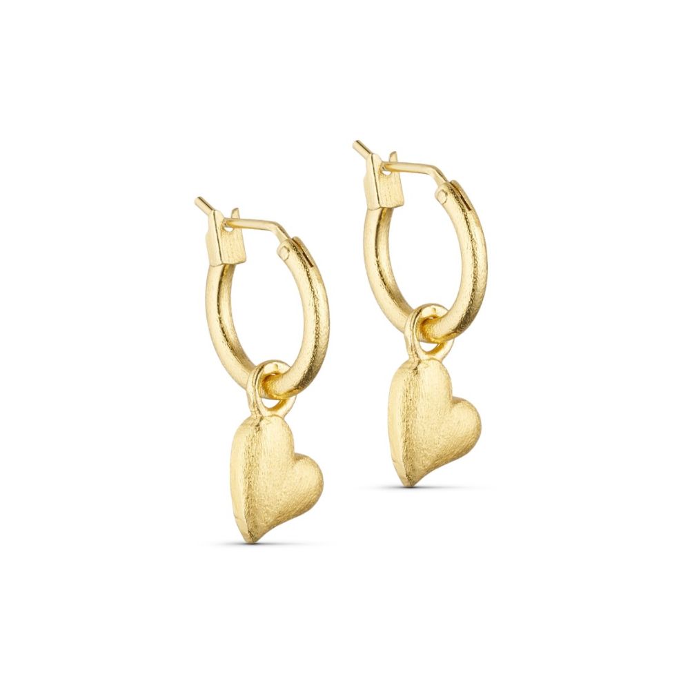 Pure by Nat øreringe - Esmee hoop (Guld)
