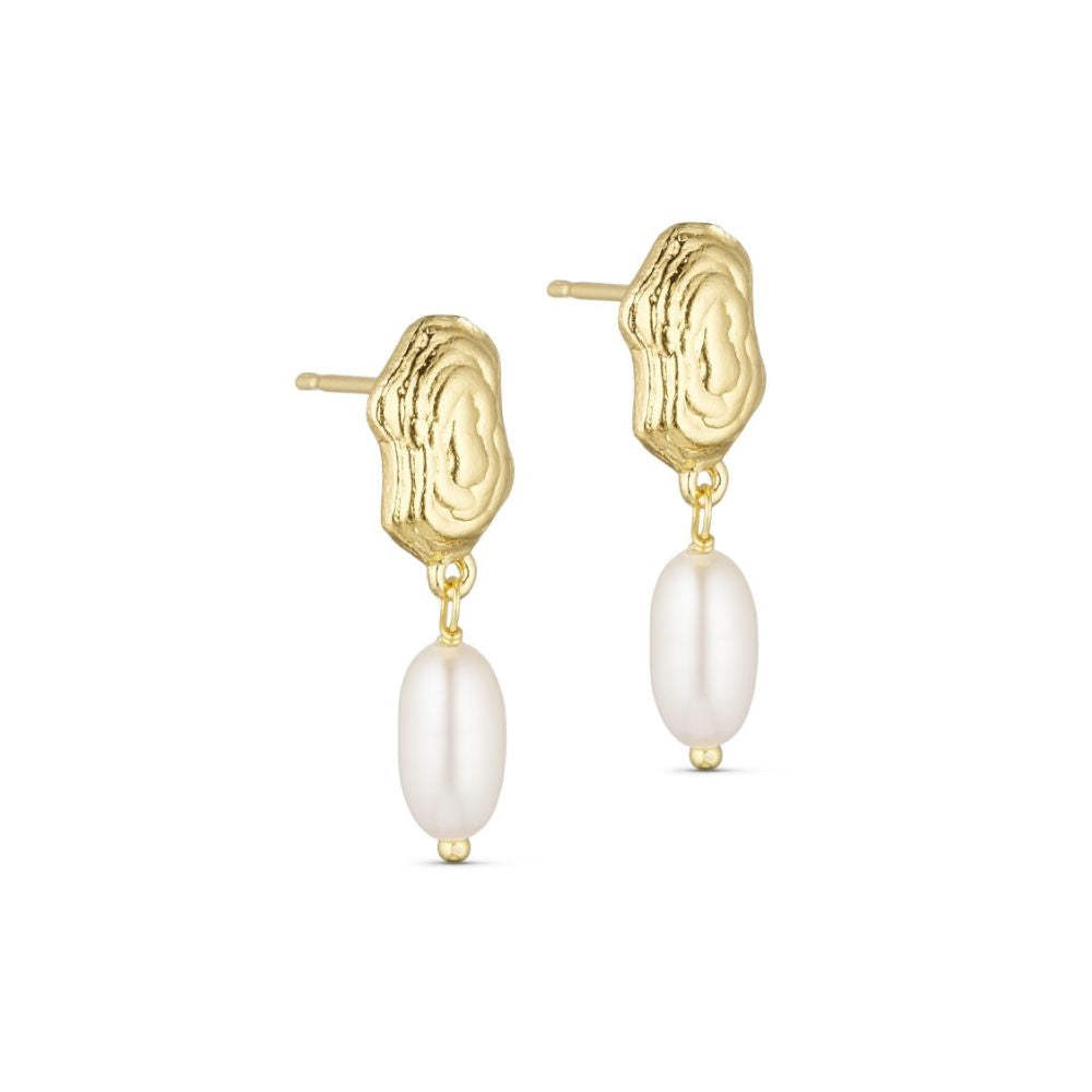 Pure by Nat øreringe – Esther (Guld)