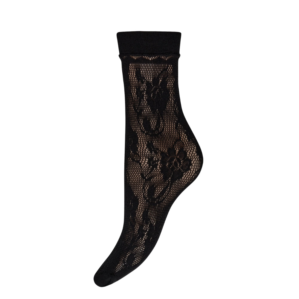 Hype the Detail blonde strømper - Hype the Detail socks lace 40 d – 3-21226-75-1100 (Black)