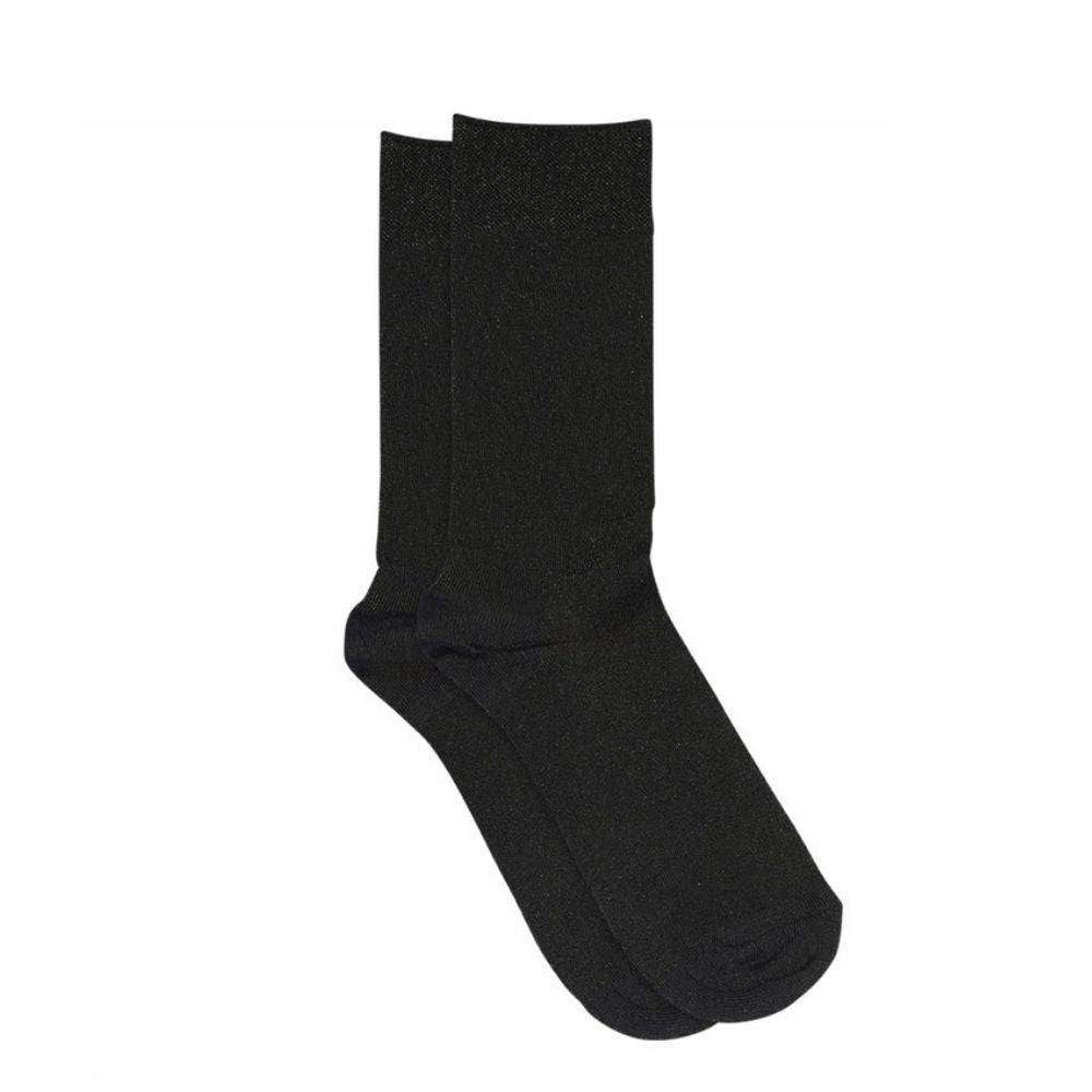 MP Denmark strømper - Pernille glitter socks – 77669 – Black