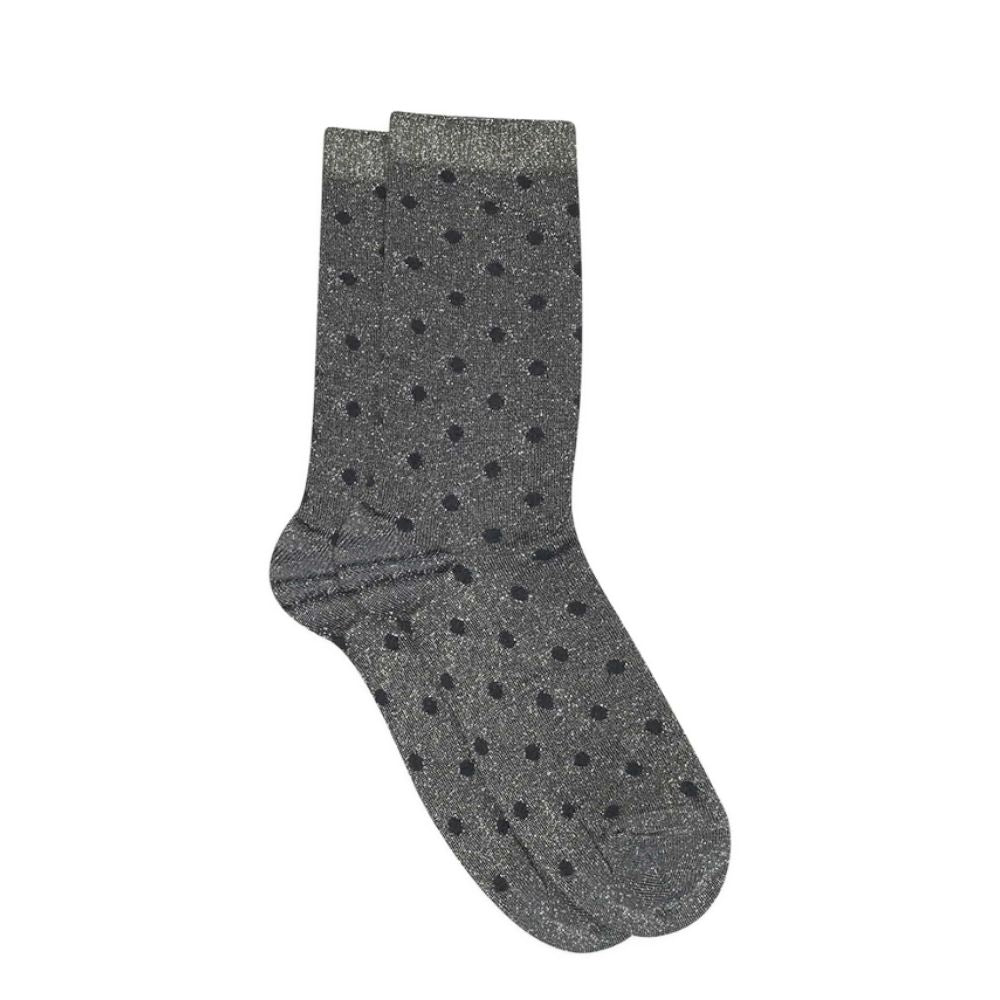 MP Denmark glimmer strømper - Donna Glitter Socks – 77671 – 96 Navy