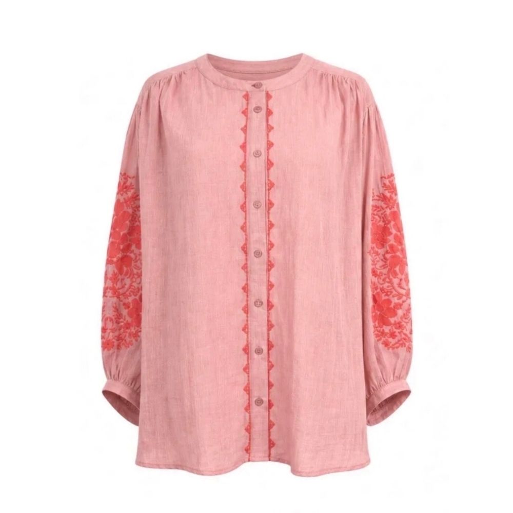 Lecoco skjorte - Nicola - 35238 - 008 Pepper Rose