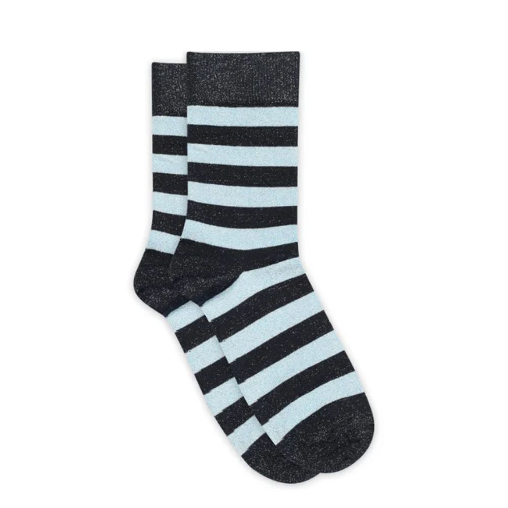 MP Denmark - Mathilde Glitter Socks – 79779 - Navy