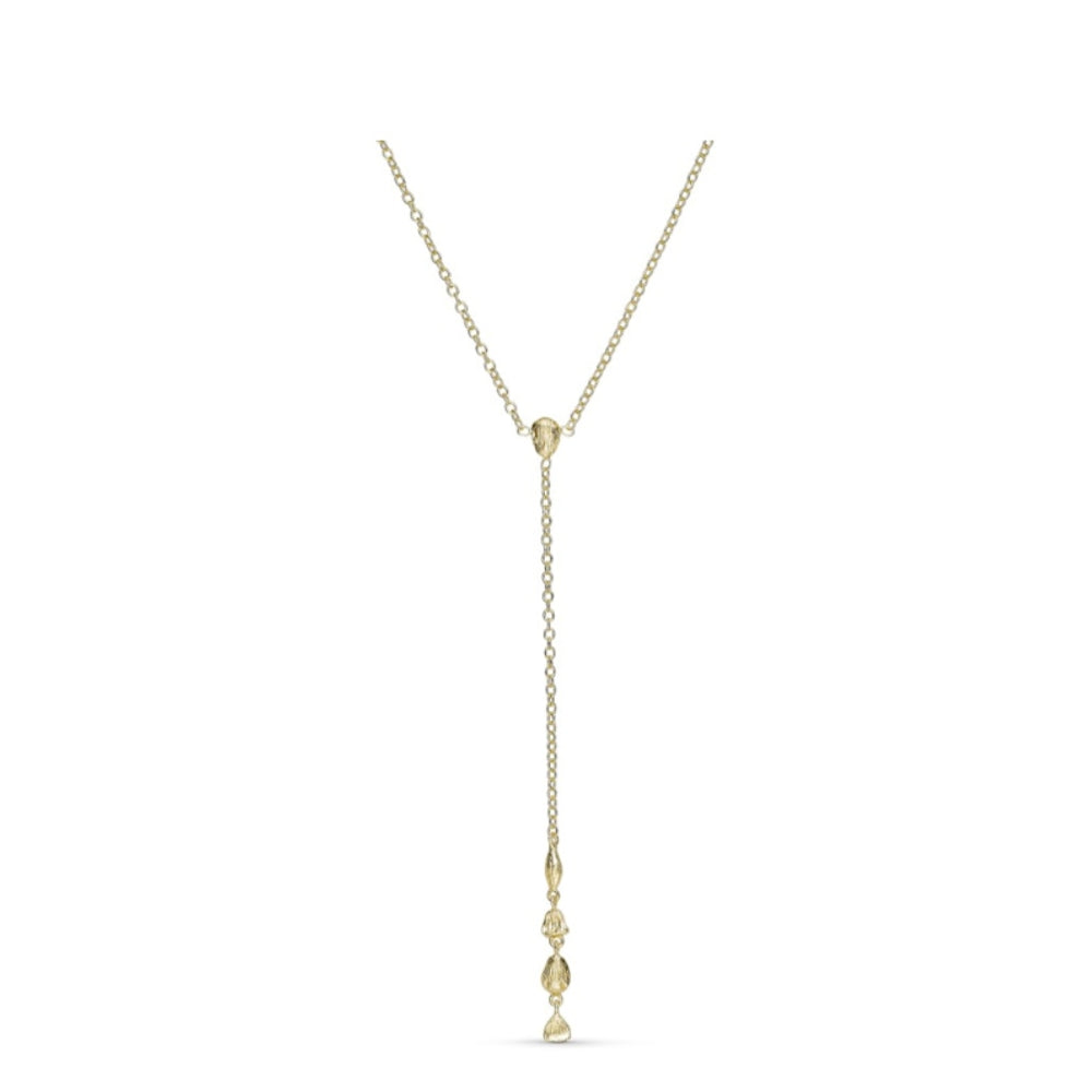 Pure by Nat Y halskæde - Gretha Y-necklace – 31895 (Guld)