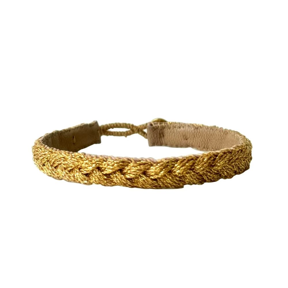 Ibu Jewels armbånd - DI01-M Gold Fringe (Medium)