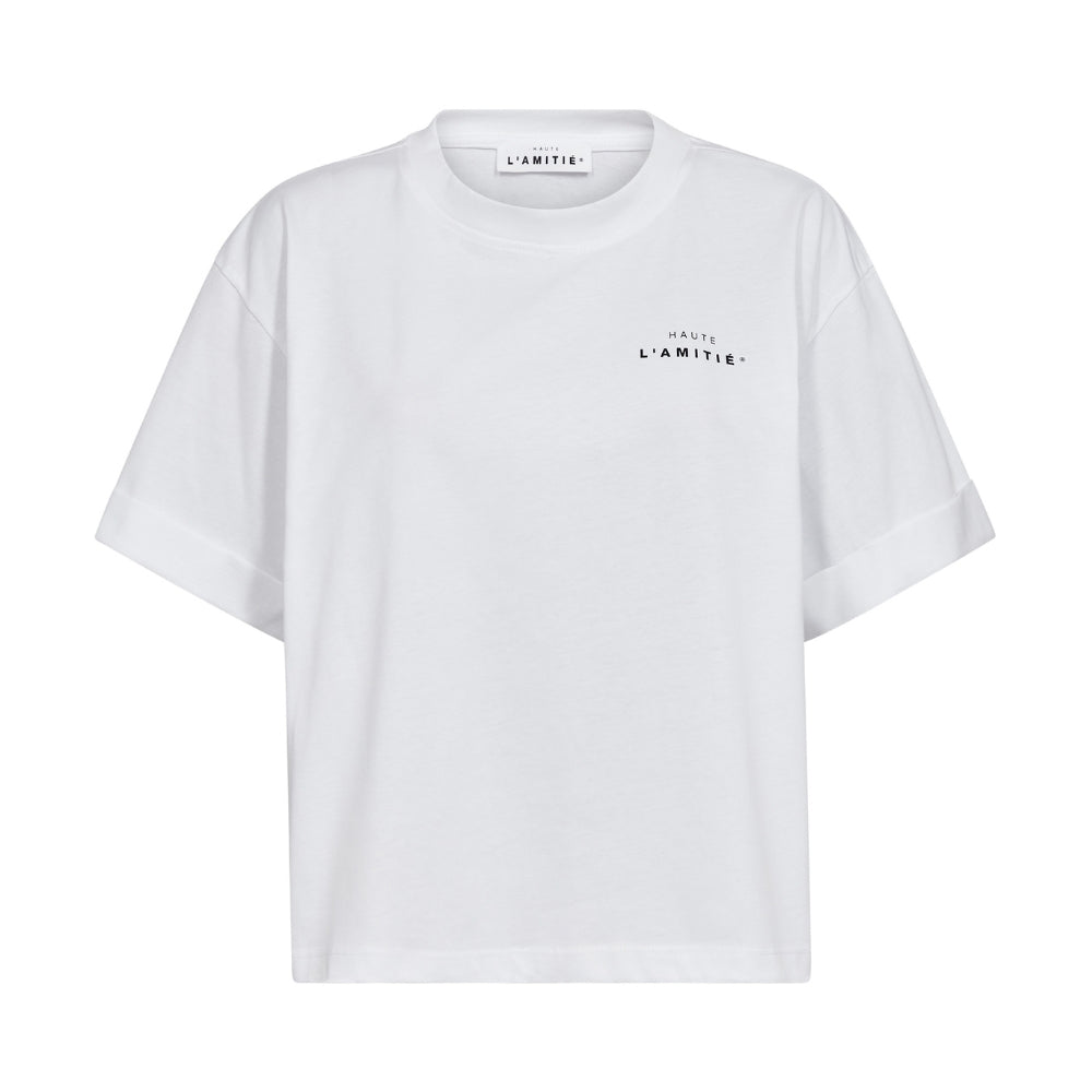 Hauté L’ Amitié t-shirt – Crew Neck Tee 10122 (Hvid)