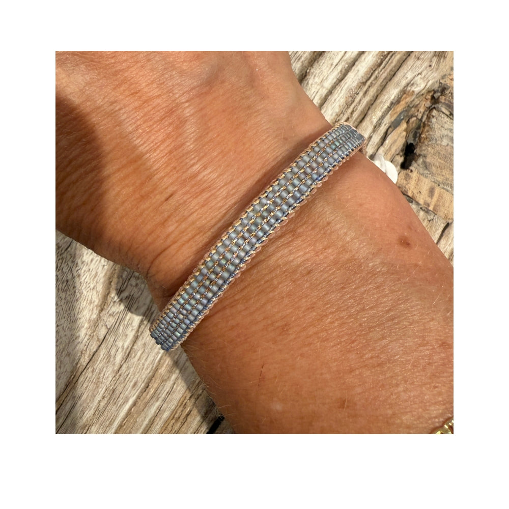 Ibu Jewels Armbånd HB03 (Lyseblå)