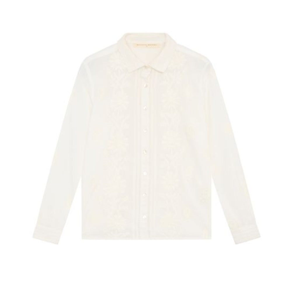Maison Hotel skjorte - Ringo Shirt – Clavel – Off White