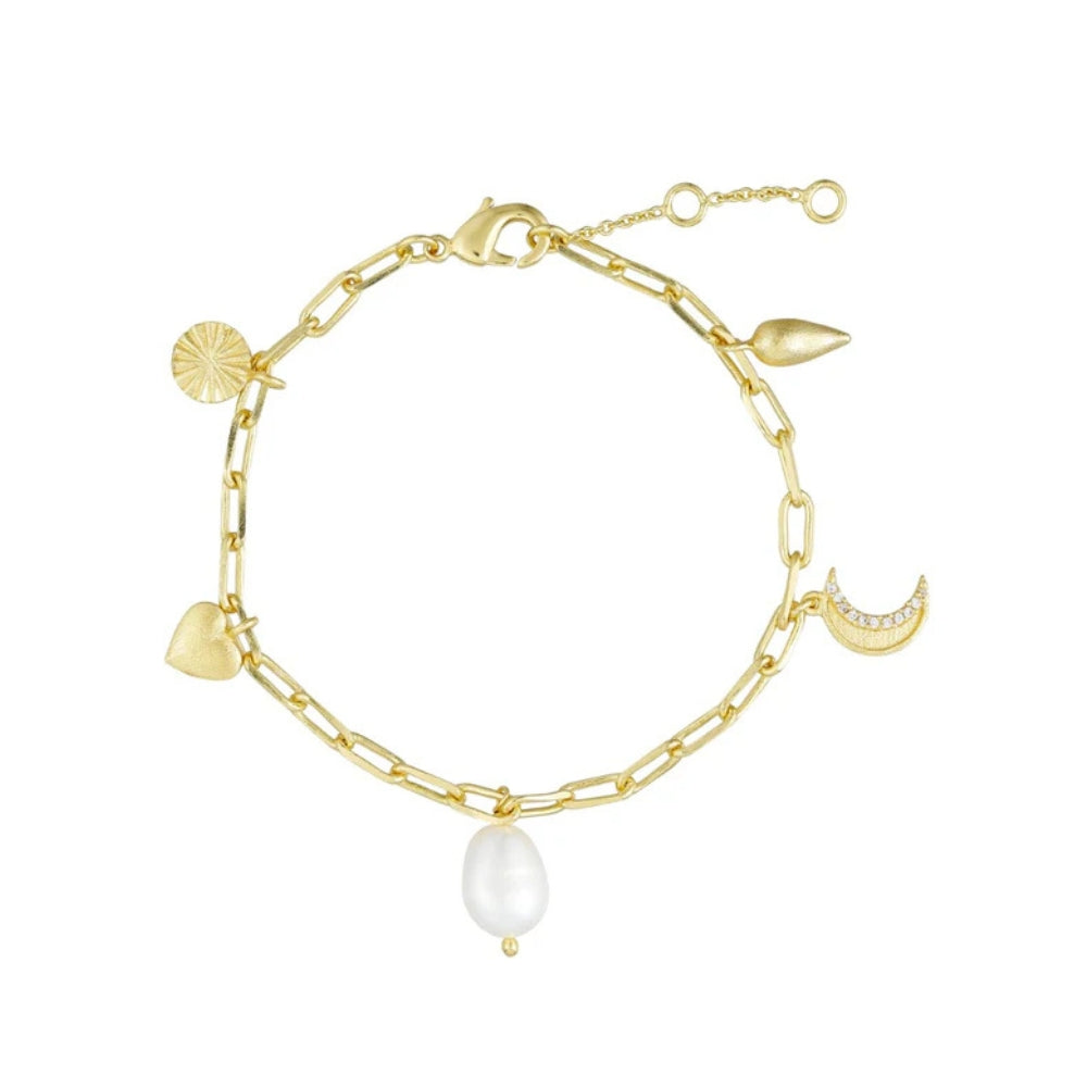 Pure by Nat armbånd – Luna 40692 (Guld)