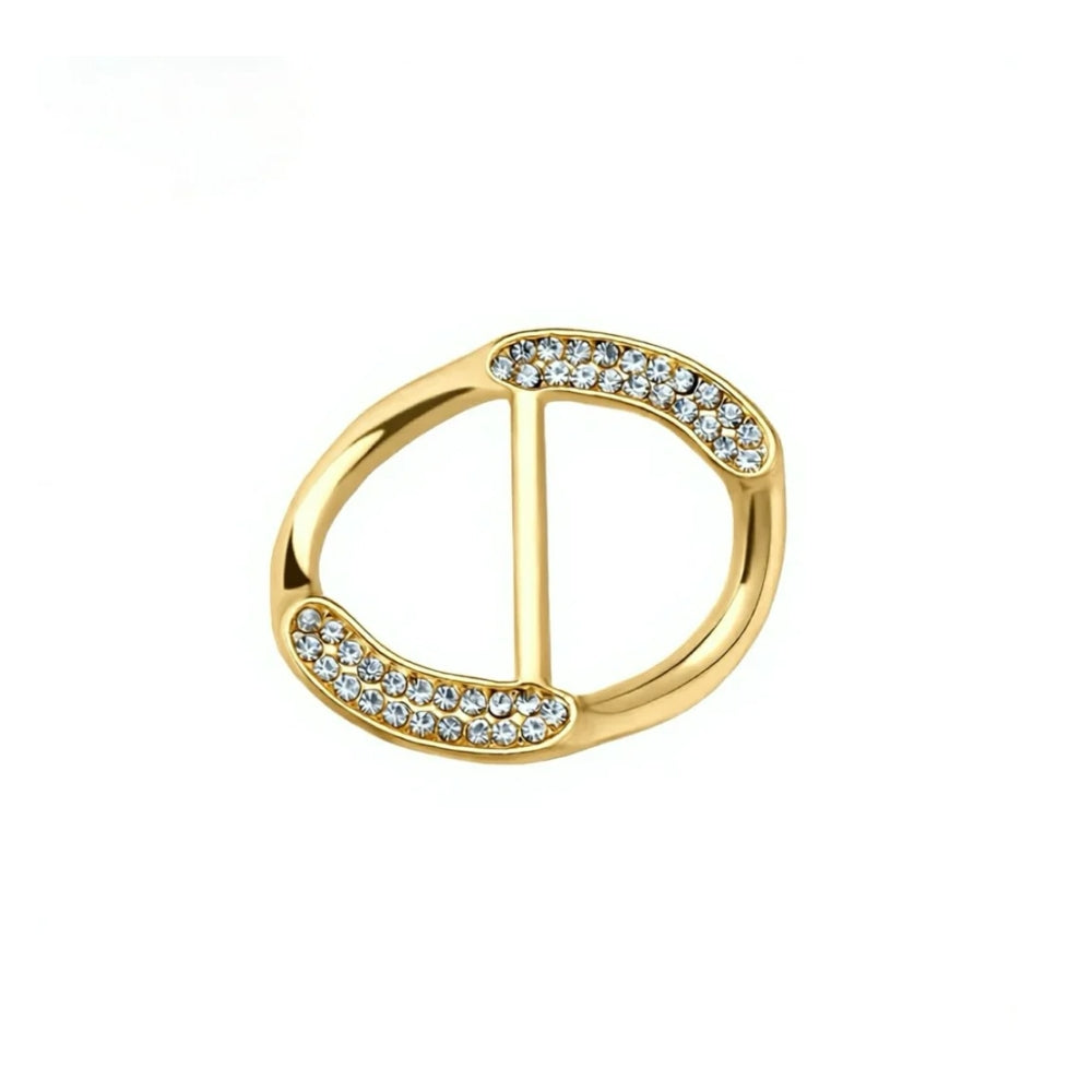 Tim & Simonsen tørklæde ring - Avianna Scarf Ring - TSJ716 - Gold