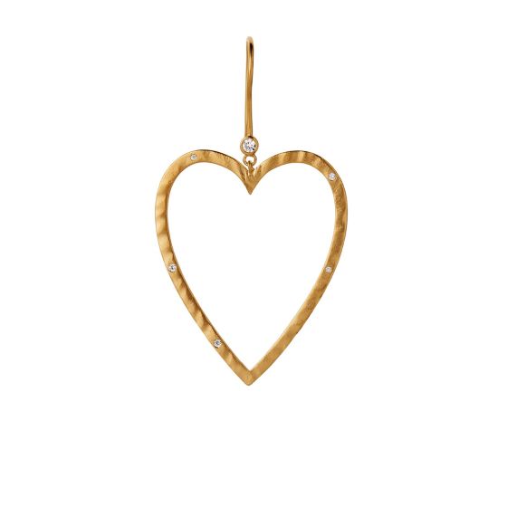 Stine A Hjerte vedhæng 1370-02 (Guld)