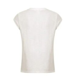 CC Heart basic v-neck t-shirt – CCH1101 – White Hvid