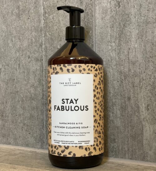 The Gift Label Opvaskesæbe - Stay fabulous