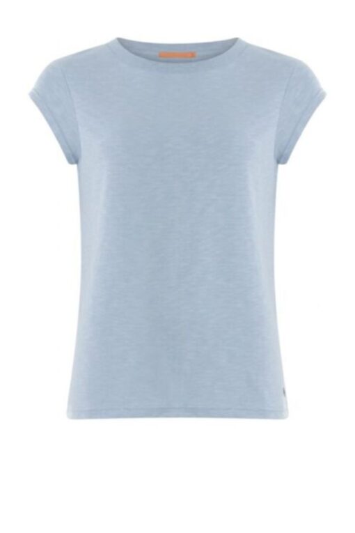 Coster Copenhagen T-Shirt med rund hals (Powder Blue)