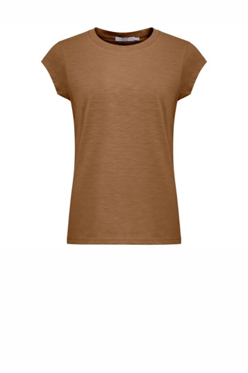 Coster Copenhagen - T-Shirt med rund hals (Caramel)