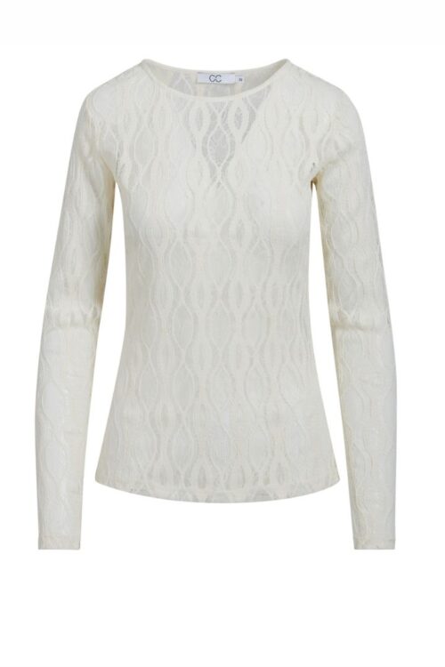 Coster Copenhagen - Jojo Lace Top (Hvid)