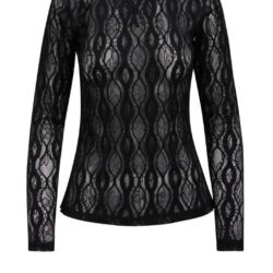 Coster Copenhagen - Jojo Lace Top (Sort)