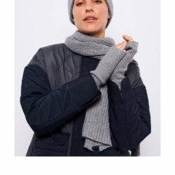 La Rouge - Delphine Scarf LR115 (Grey melange)