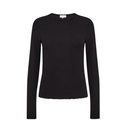 Levete Room bluse basic LR-Ika 4 - 900071 - L999 Black