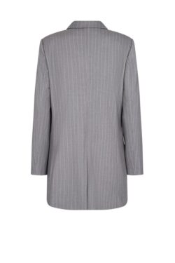 Copenhagen Muse - Tailor Long Blazer (Grey Melange) 2