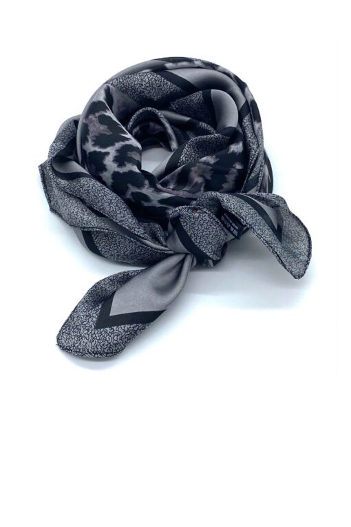 Just d` lux - Small Scarf Leo B16-0018 (Grey)