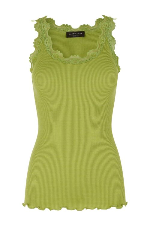 Rosemunde - Silk top wlace (Avokado Green)