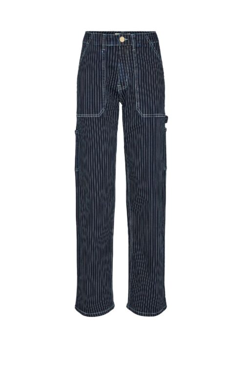 Sofie Schnoor - Trousers S231348 (Dark Blue Striped)