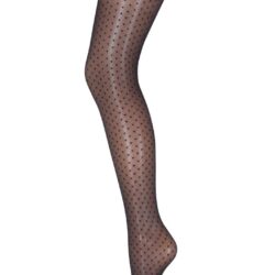 Sneaky Fox strømpebukser med prikker - Clara Pantyhose 20 Denier (Black)