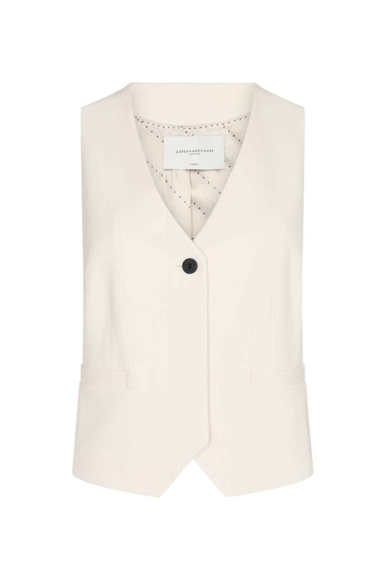Copenhagen Muse vest - CMTAILOR-WAISTCOAT (Hvid) Copenhagen Muse vest