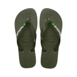 Grønne Havaianas Brazil Logo Moss