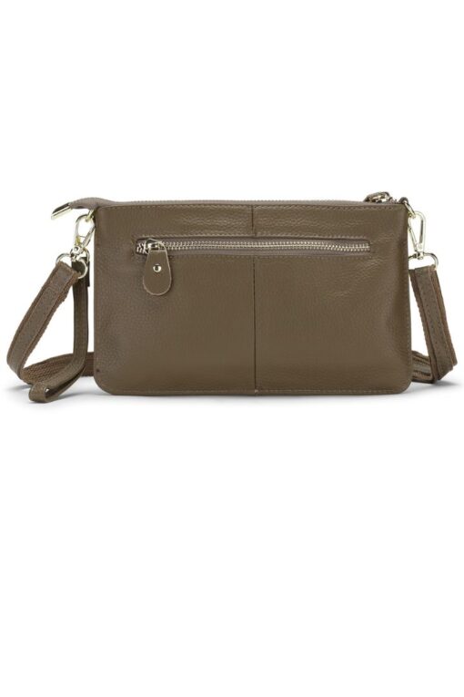 Just d´ Lux - Clutch Leather C1-0002 (Khaki)