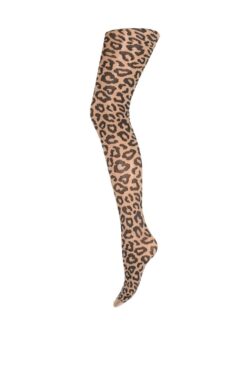 Sneaky Fox - Leopard Pantyhose 18308 (Cocoa Créme)