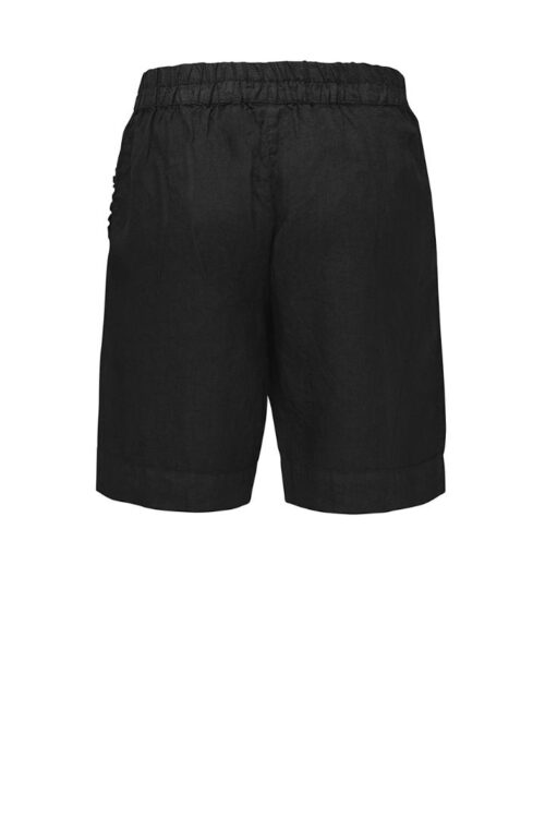 Luxzuz hør shorts - Olea (Sort)