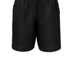 Luxzuz Hør Shorts - Olea (Sort)