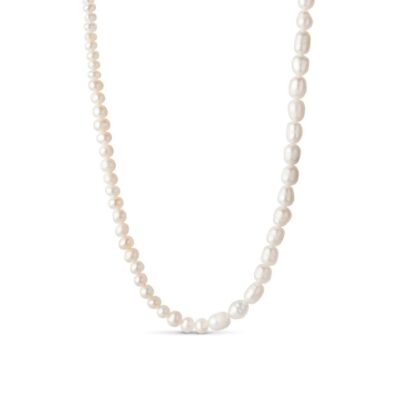 ENAMEL Copenhagen Forgyldt Halskæde - Pearlie (Pearl)