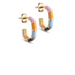 ENAMEL Copenhagen Forgyldt Hoops - Laura (Dreamy)