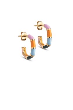 ENAMEL Copenhagen Forgyldt Hoops - Laura (Dreamy)