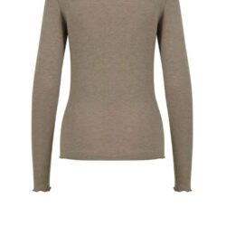 Coster Copenhagen Bluse - Wool (Lysebrun)